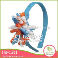Top quality beautiful handmade colorful adult bow headband